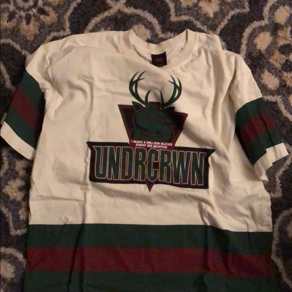 Vintage Tee. Giannis Greek Freak. Bucks. Size L